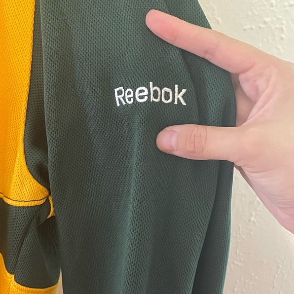 Reebok Green Bay Packers Men's Hoodie Pullover NFL On Field, Size Large, Active - Picture 2 of 6
